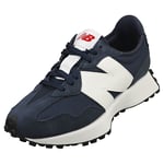 New Balance 327 Mens Fashion Trainers in Navy White - 4 UK