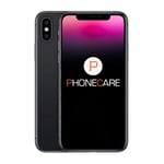 begagnad iPhone X64GB nyskick Space Gray Mörkgrå