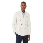 Hackett Gmw Lin Cot Hbone Db Blazer Beige 50 / R0 Man