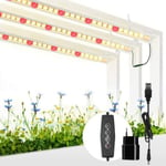 60W LED växtlampa fullspektrum solljus inomhus växttillväxtlampa