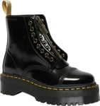 Dr. Martens Femme Vegan Sinclair Botte Tendance, Oxford Noir, 42 EU