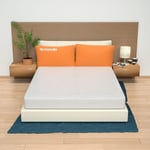 Matelas déhoussable 90x190 Hauteur 20 cm - Memory Foam, orthopédique, indéformable One