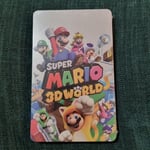 Super Mario 3D World Nintendo Switch Steelbook Video Game Case Only Sealed