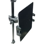 Robust Clamp Music / Mic Stand Adjustable Mount for Apple iPad and iPhone