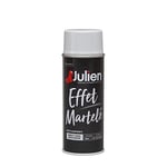 Julien Peinture Aérosol Intérieure et Extérieure Color Touch Effet - Blanc 400 ml Effet Martelé