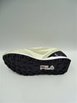 FILA Valada Ladies Trainers in Beige/Cream/Navy Blue - UK 4.5 - New & Boxed