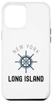 iPhone 13 Pro Max Long Island New York Vintage LI NY Ship Wheel Est 1640 Case