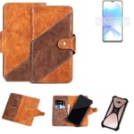 Mobile Phone Sleeve for Blackview A80s Wallet Case Cover Smarthphone Braun 