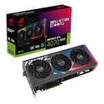 ASUS ROG Strix GeForce RTX 4070 Super OC Edition Gaming Graphics Card (PCIe 4.0, 12GB GDDR6X, DLSS 3, HDMI 2.1a, DisplayPort 1.4a, Massive Vented Backplate, Power Sensing, Aura Sync)