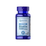 Puritan's Pride - Biotin 5000 mcg - 60 Capsules