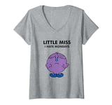 Mr. Men Little Miss Meme - Little Miss I Hate Mondays V-Neck T-Shirt