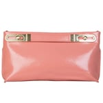 Bulaggi - Polly Clutch Bag in Peach Leather Strap Lightweight Size 28x15x04 Cm