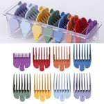 Wahl Professional Colour Coded Attachment Hair Clipper Cutting Comb Set  1-8