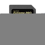 Sandisk Extreme Pro Sdxc, Sdxdk 128Gb, V90, U3, C10, Uhs-Ii, 300Mb/S R, 260Mb/S W, 4X6, Lifetime Limited