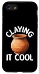 Coque pour iPhone SE (2020) / 7 / 8 Pottery Claying It Cool Machine à poterie