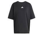 adidas Women's Climacool One Rep at A Time Training Graphic T-Shirt, Black, XS