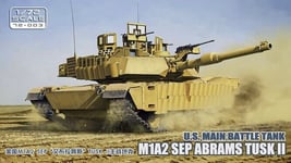 Meng-Model 72-003 - 1:72 U.S. Main Battle Tank M1A2 SEP ABRAMS TUSK II - Neuf