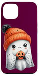 Coque pour iPhone 13 Ghost Halloween Spooky Boo Automne Halloween Fantôme mignon