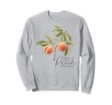 You've Got A Peach Of My Heart Vintage Fruit Pun Valentine Sweatshirt