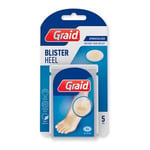 Graid Blister Plaster Hæl - 1 stk. Helse & livsstil Gnagsårplaster Sår og skader