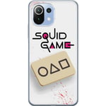 Xiaomi Mi 11 Lite Genomskinligt Skal Squid Game