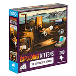 Exploding Kittens Jigsaw Puzzles for Adults - Slothness of Memory - 1000 Piece Jigsaw Puzzles For Family Fun & Game Night