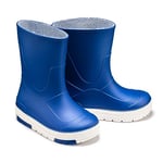 ESTRO Bottes de Pluie Enfant - Bottes Pluie Fille Botte en Caoutchouc Enfant Botte Pluie Enfant Chaussure Pluie Enfant CB01 (28/29 EU, Bleu)