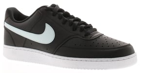 Nike Mens Trainers Court Vision low Lace Up black UK Size