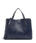 Radley London Dukes Place Icon Faux Snake Handbag dark blue