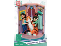 Figurine - Disney - D-Stage - Ralph 2.0 - Jasmine &amp; Vanellope - Beast Kingdo