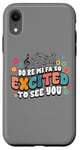 Coque pour iPhone XR Professeur de musique Do Re Mi Fa Si excité de te voir drôle