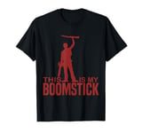 This Is My Boomstick Shotgun Chainsaw Dead T-Shirt Evil Tee T-Shirt