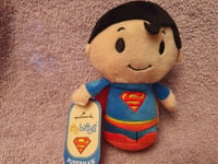 HALLMARK ITTY BITTYS SUPERMAN PLUSH SOFT TOY new with Tag