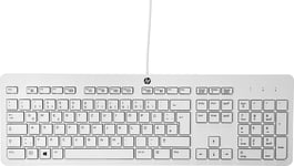 HP USB (Grey) Business Slim Keyboard