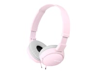 Sony Mdr-Zx110 - Hörlurar - Fullstorlek - Kabelansluten - 3,5 Mm Kontakt - Rosa