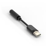 Cable adaptateur USB 3.1 Type-C vers 3,5 mm pour tablette Nokia N1 pour Chromebook Pixel 2015, noir