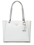 GUESS HWZG78 79250 NOELLE NOEL TOTE Sac Shopper Femme Zip Logo Blanc