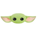 Disney Stitch Coussin Enfant Peluche 3D Canapé ou Lit, Coussins Décoratifs, Décoration Chambre Ado Fille Garçon - Cadeau Enfant (Vert Baby Yoda, L38 x W26)