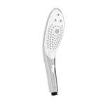 Womanizer Wave 2in1 Stimulation Showerhead - Special Jets Personal Massager Water-Powered Stimulator - Multifunctional Hand Shower Head - 3 Pattern Settings - Handheld Water Massager - Silver Chrome