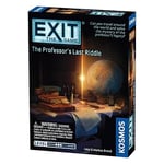 Thames & Kosmos - EXIT: The Professor’s Last Riddle - Level: 3/5 - Unique Escape Room Game - 1-4 Players - Puzzle Solving Strategy Board Games for Adults & Kids, Ages 12+ - 692864