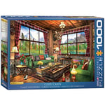 EuroGraphics - 6000-5377 - Puzzle Cozy Cabin by Dominic Davison 1000 pièces