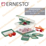 Ernesto 2.7L Slicer & Dicer - Fine & Large Dicer Shredder Grater Plane Julienne