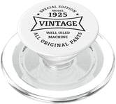 Vintage 100e anniversaire Né en 1925 Vintage 100 ans Cadeau PopSockets PopGrip pour MagSafe