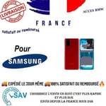 Original Cache Batterie Vitre Arrière Rouge pour Samsung Galaxy S20 Plus 5G G986