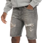 Levi's Mens Levis 501 Original Weekend Warrior Shorts in Grey material_denim - Size 30 (Waist)