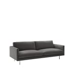 Adea Basel soffa 200 cm Malawi 14 grey-200 cm