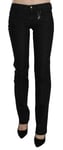 C'N'C Costume National Jean Noir Délavé Taille Basse Jeans Skinny S.W26