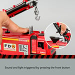 Fire Truck Toy Fire Engine Truck Water Spraying For Outdoor