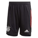 adidas FC Bayern Munchen Season 2020/21 FCB Training Shorts Men's, Mens, Training Shorts, FR5380, Black/Redfcb, XS