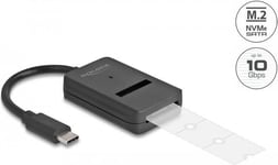 Delock Combo Konverter - Conertisseur M.2 NVME PCIE ou SATA SSD avec USB TYPE-C